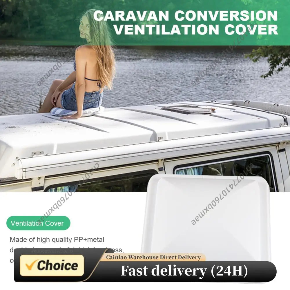 Motorhome Roof Vent Cover 14 X Camper Lid Metal Air Flow Ventilation