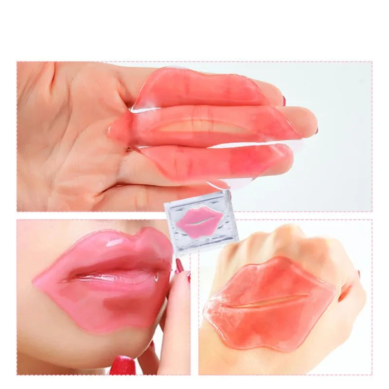 BIOAOUA Crystal Collagen Lip Mask Patches – 20 Pack