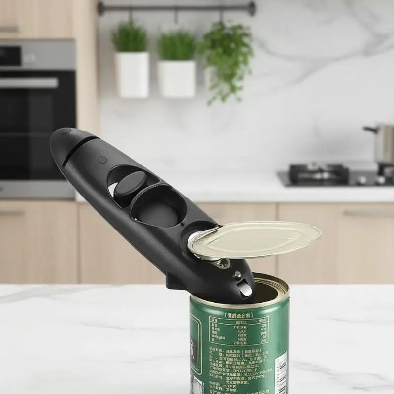 Heavy Duty 8-in-1 Kitchen Can Opener – Stainless Steel