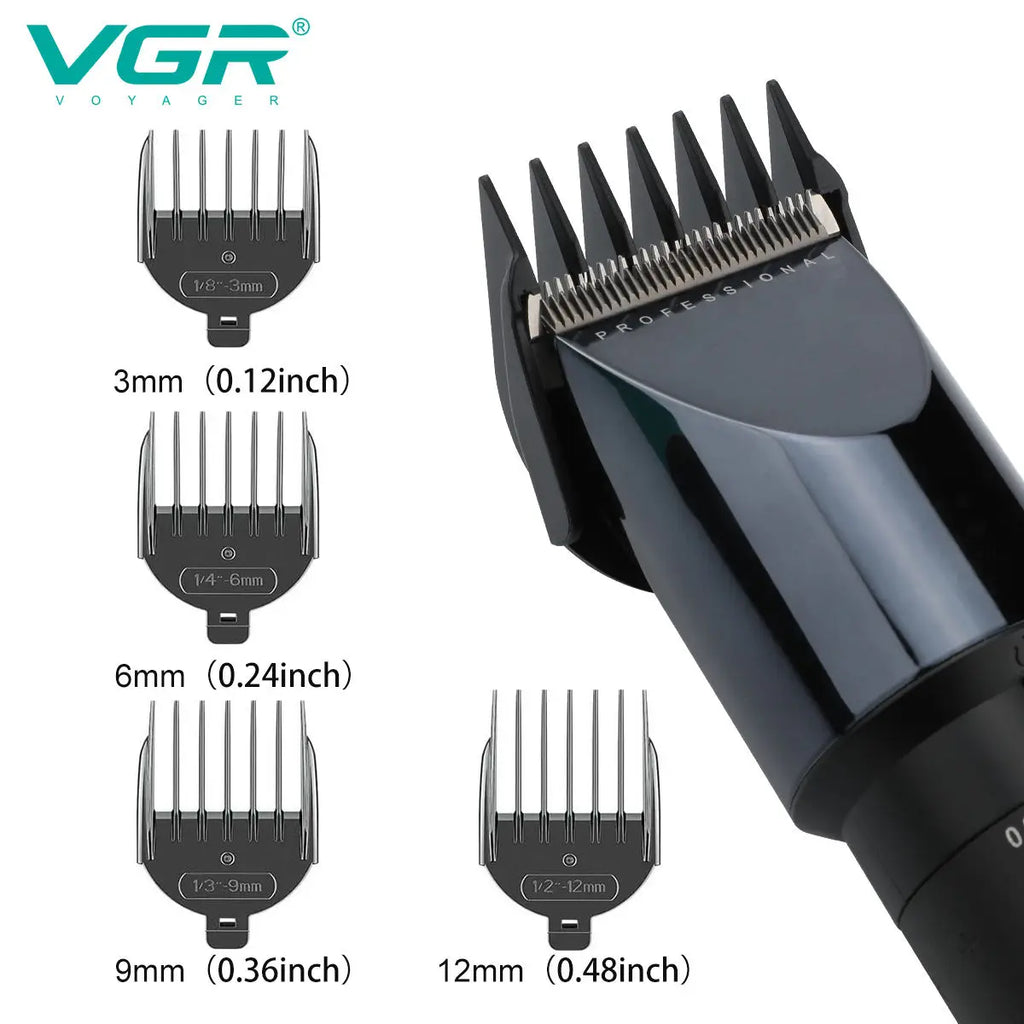 VGR V-698 Professional Men's Hair Clipper & Trimmer Set