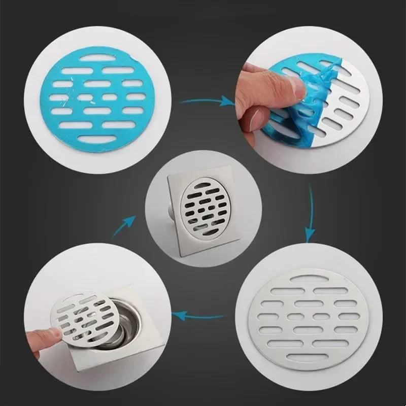 Stainless Steel Round Floor Drain Cover & Hair Catcher Strainer