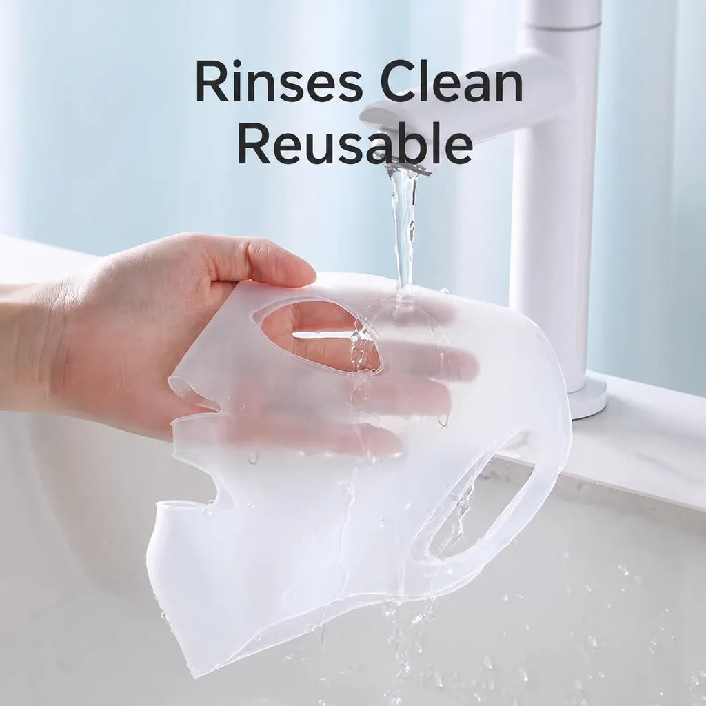 3D Silicone Face Mask Cover – Reusable Hydration Guard
