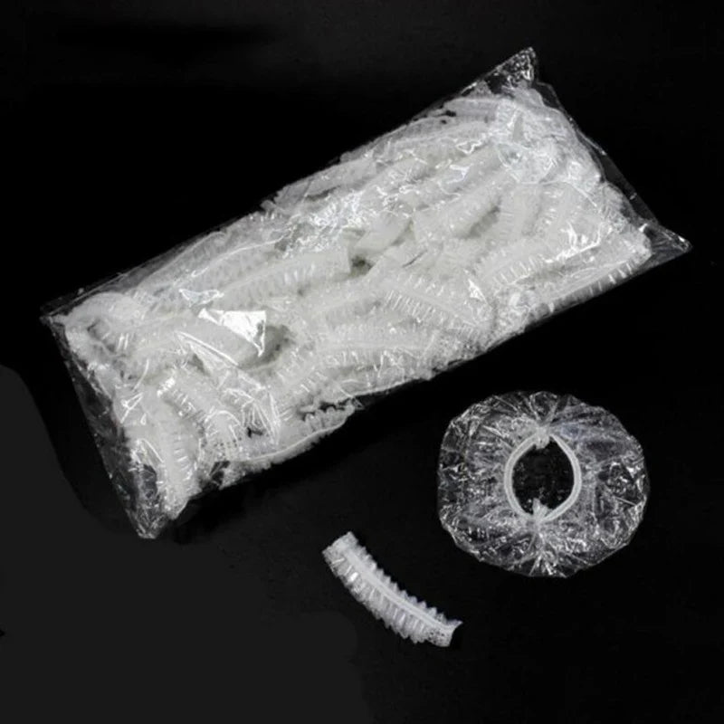 100pcs Disposable Waterproof Ear Covers for Hair Dye & Salon