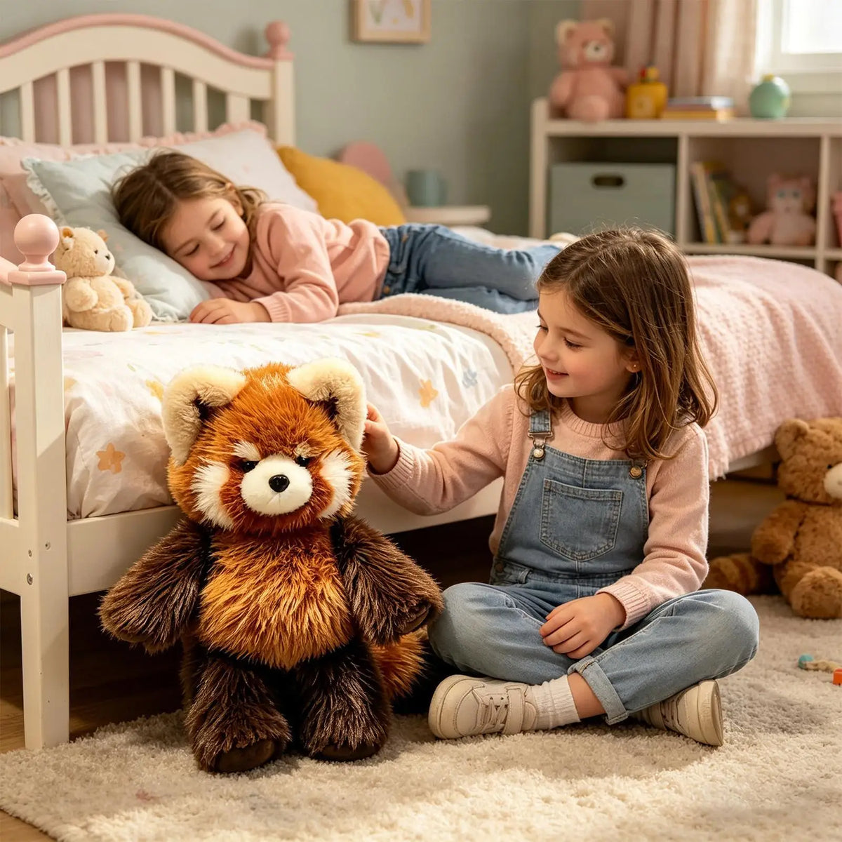 55cm Raccoon Stuffed Animal Plush Toy – Soft Cuddly Doll