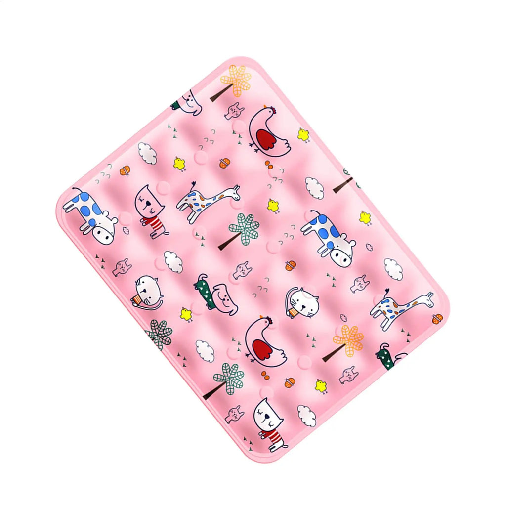 Pet Cooling Mat for Dogs & Cats – Gel Ice Pad Summer Bed