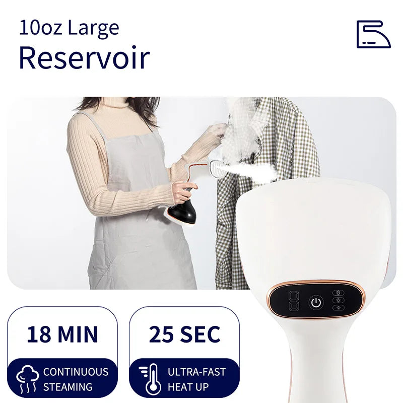BALASHOV 1640W Handheld Garment Steamer | Portable Travel Steamer