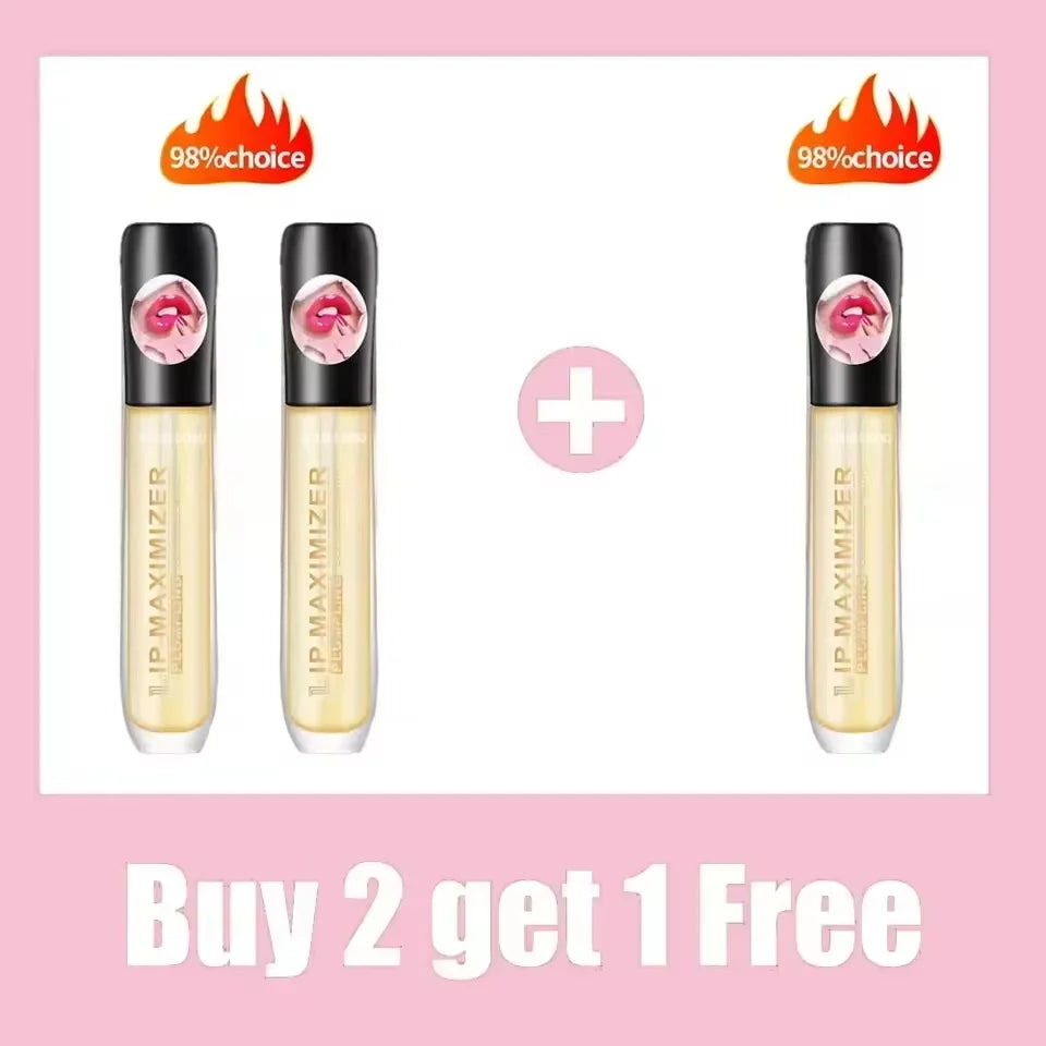SADOER Lip Plumper Serum & Gloss – Moisturizing Lip Oil