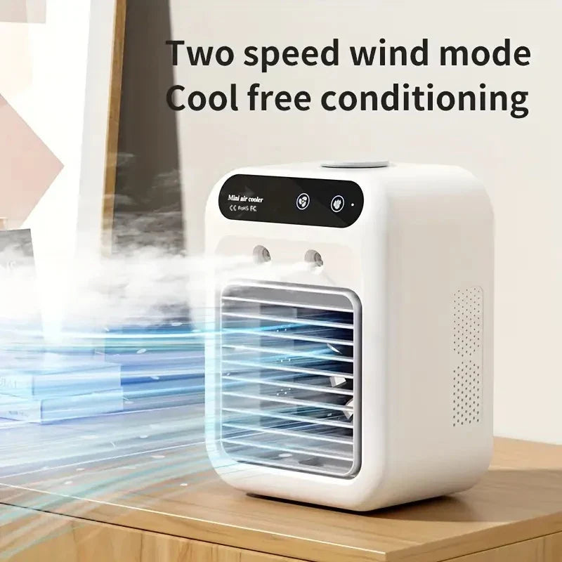 Evaporative Air Cooler Fan | Humidifier & Aromatherapy Desktop
