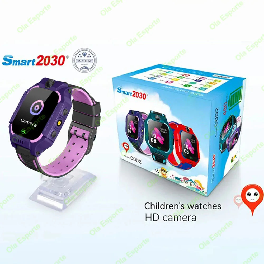 Kids Smart Watch 2G SIM GPS SOS Calling Voice Chat | Ages 3–12