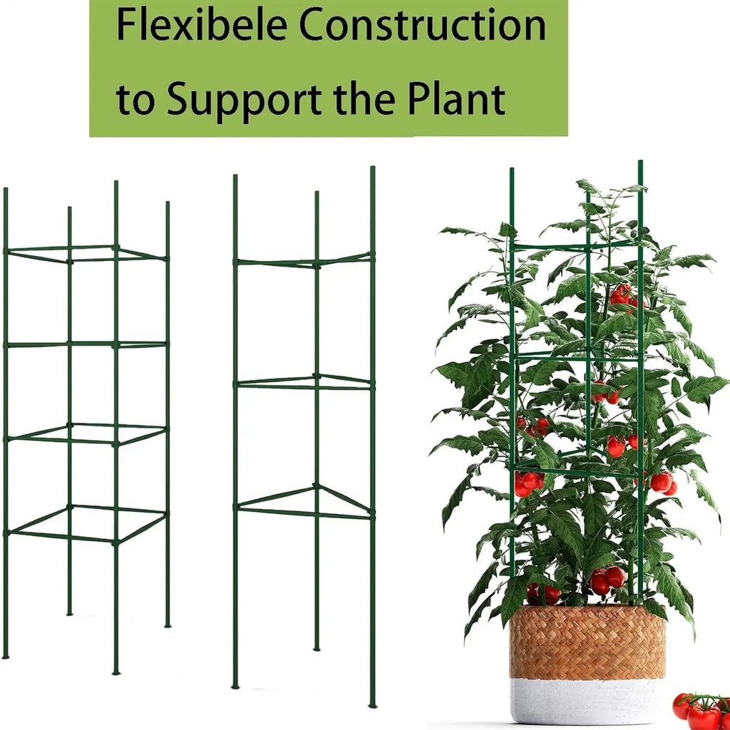 36-Piece Tomato Plant Cages & Garden Climbing Stake Set