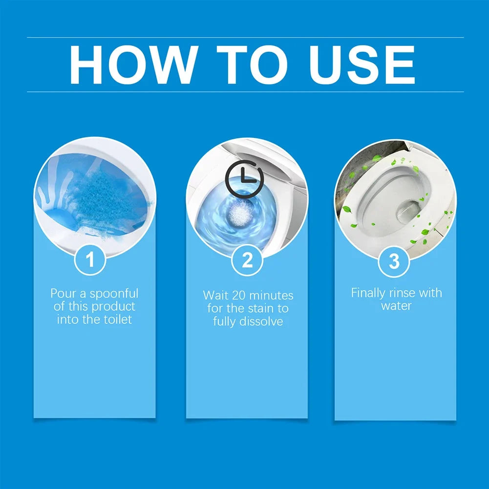 360° Foaming Toilet Bowl Cleaner – Descaling & Deodorizing