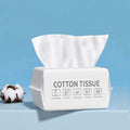 Natural Disposable Face Towel Travel Facial Cleansing Wet Dry Makeup