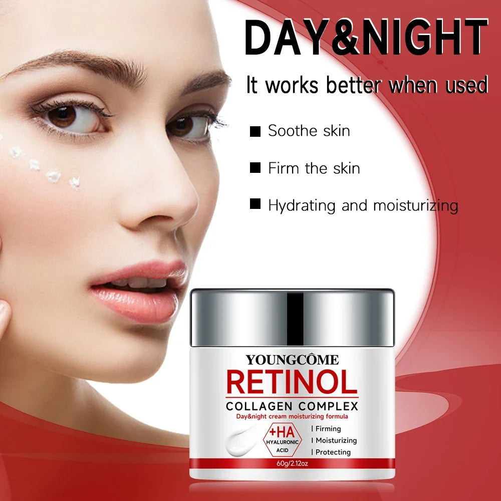 YOUNGCOME Retinol Face Cream – Collagen, Moisture & Radiance