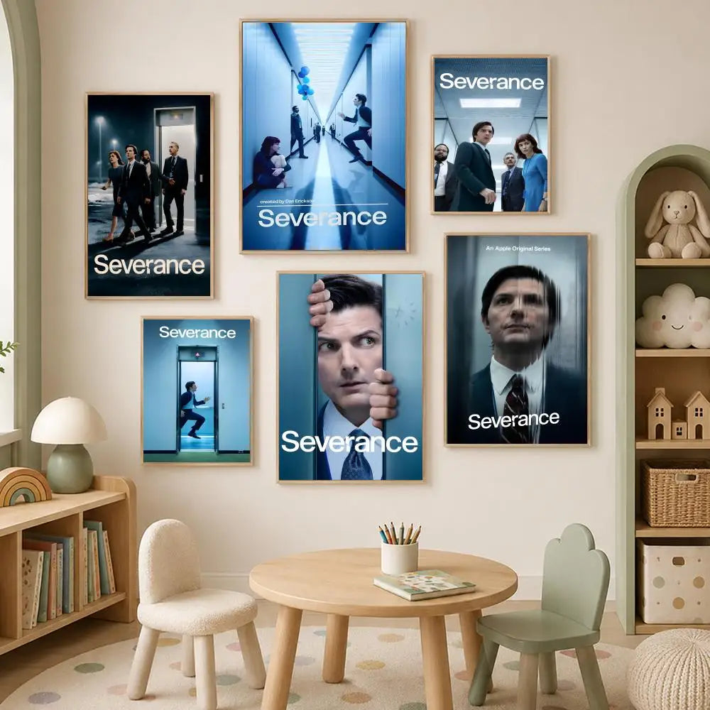 Severance TV Show Self-Stick Wall Art Poster | Waterproof Decor