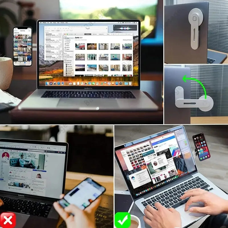 2026 Magnetic Laptop Computer Monitor Side Cell Phone Slim Plate Ring