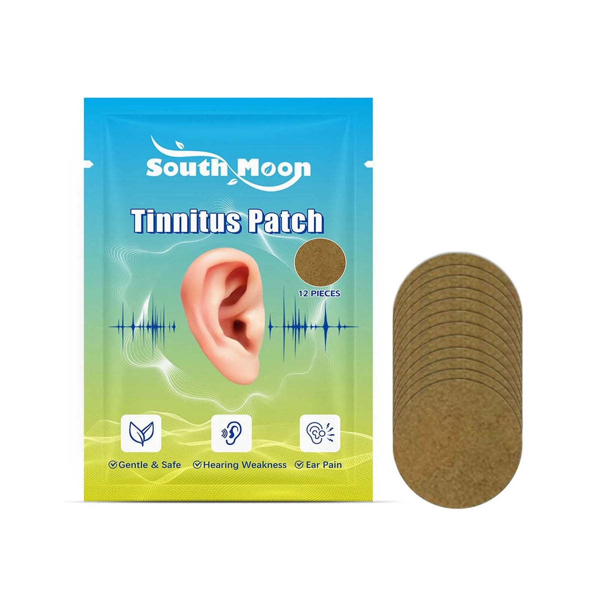 Ear Care Moisturizing Patch – Soft, Lightweight, 12 Pcs