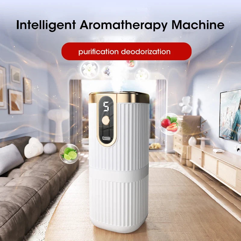 Rechargeable Mini Essential Oil Diffuser | 5-Speed Aroma Mist