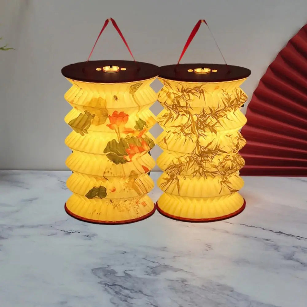 Foldable Chinese Paper Lantern | Mid-Autumn Festival Decor