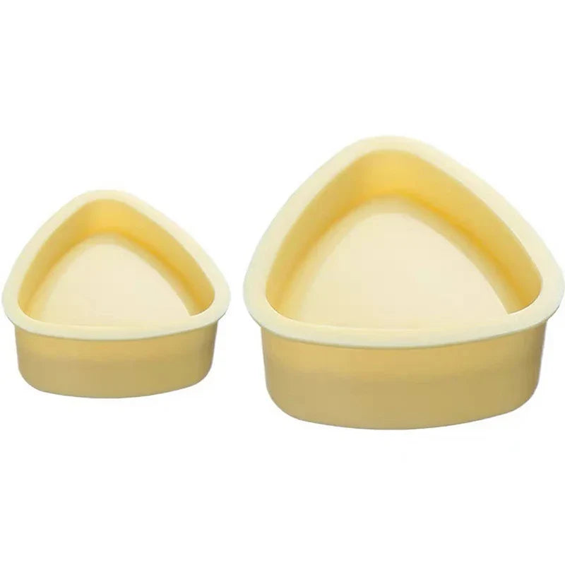 2-Pc Triangular Onigiri Sushi Rice Ball Mold Set | DIY Bento