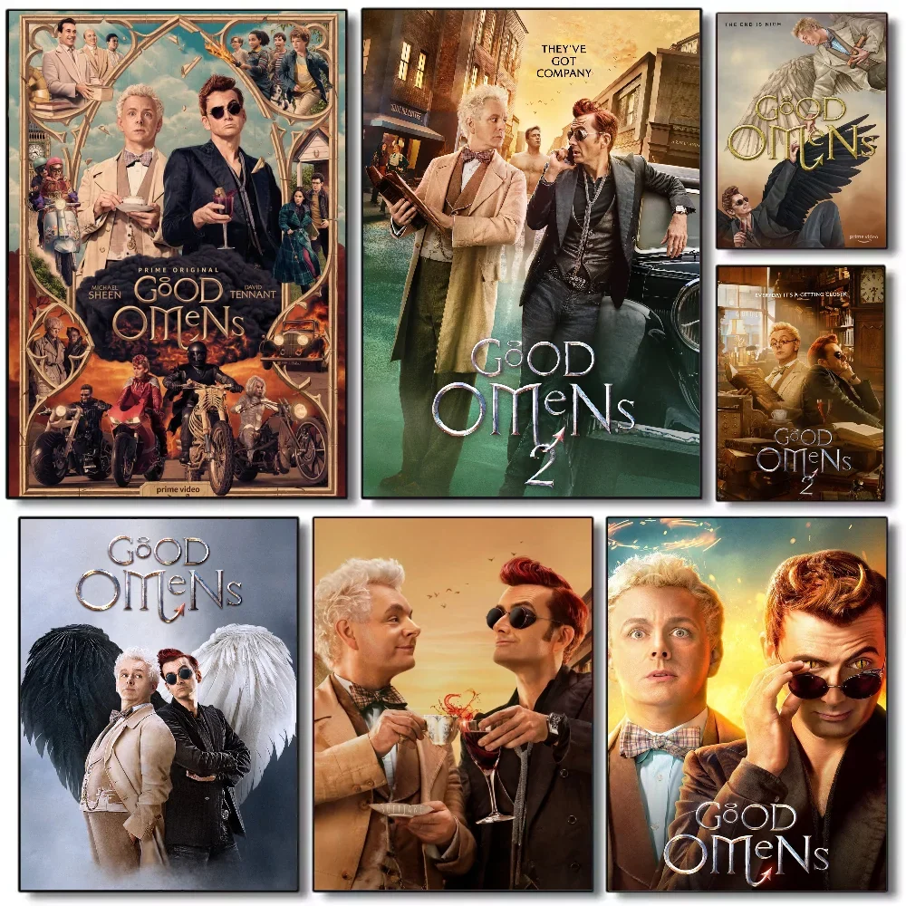 Good Omens TV Show Poster – HD Waterproof PVC Wall Art Decor