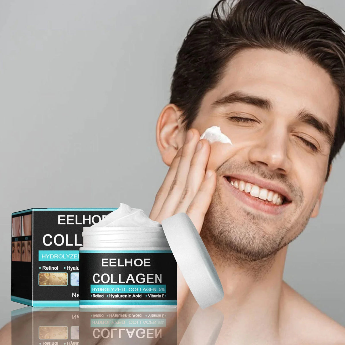 Eelhoe Men's Collagen Anti-Aging Face Cream – Firm & Hydrate