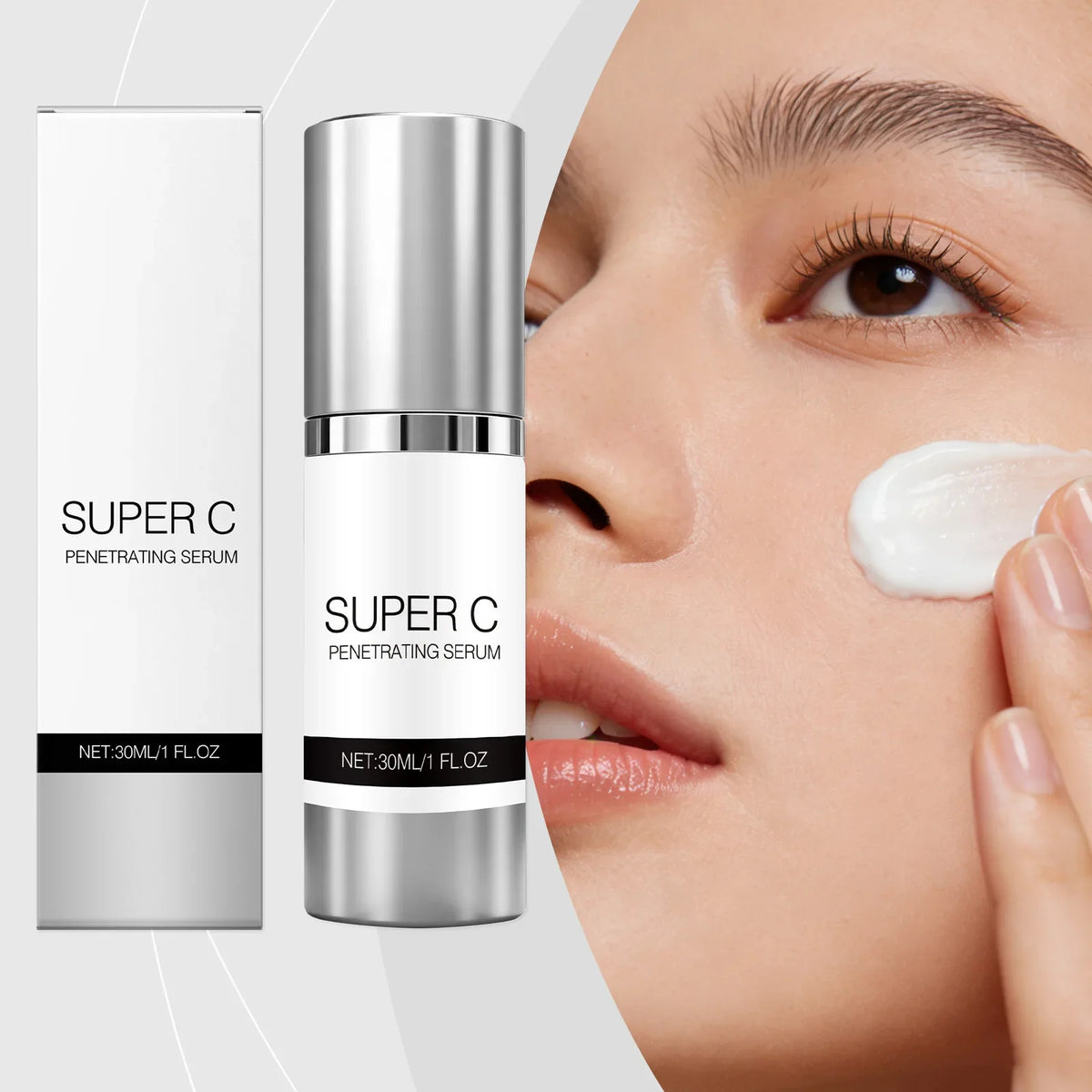 Vitamin C Facial Serum – Brightening & Moisturizing Essence 30ml