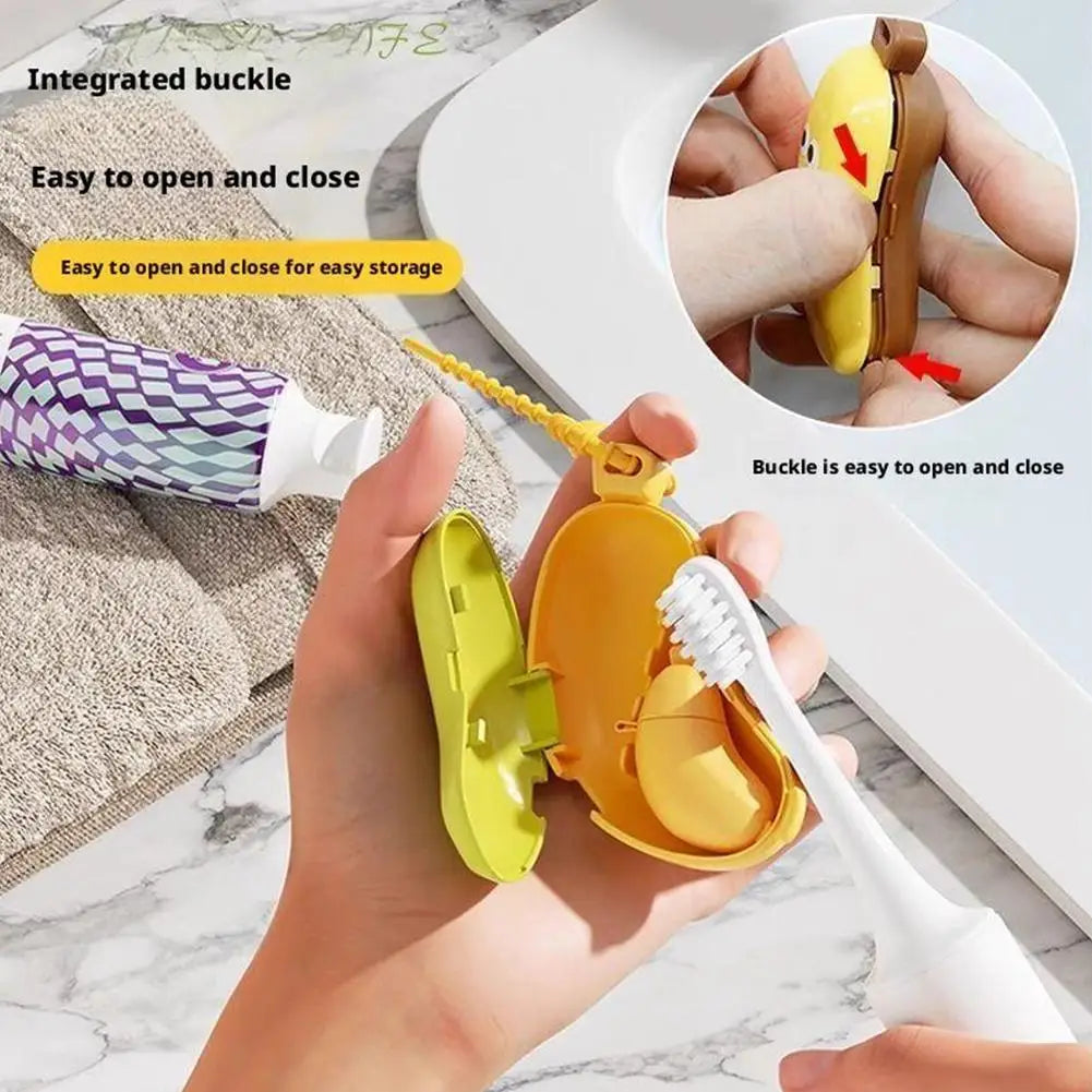 Banana Toothbrush Cover – Portable Travel Protective Cap