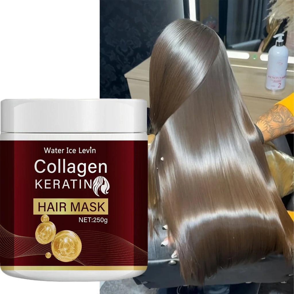 Collagen Keratin Hair Mask with Argan Oil – Repairs & Hydrates