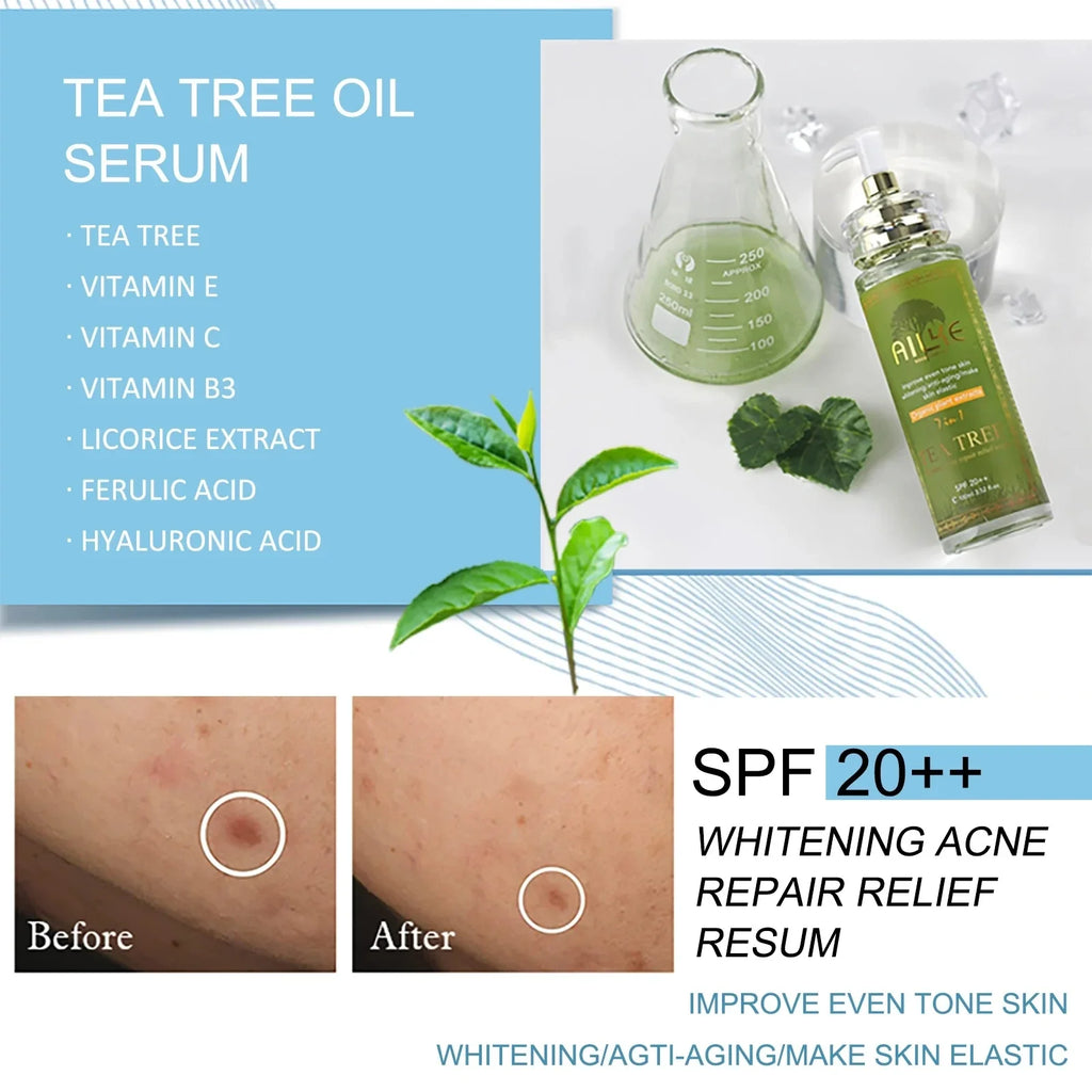 AILKE Tea Tree Oil Serum – Brightening & Moisturizing, 100ml