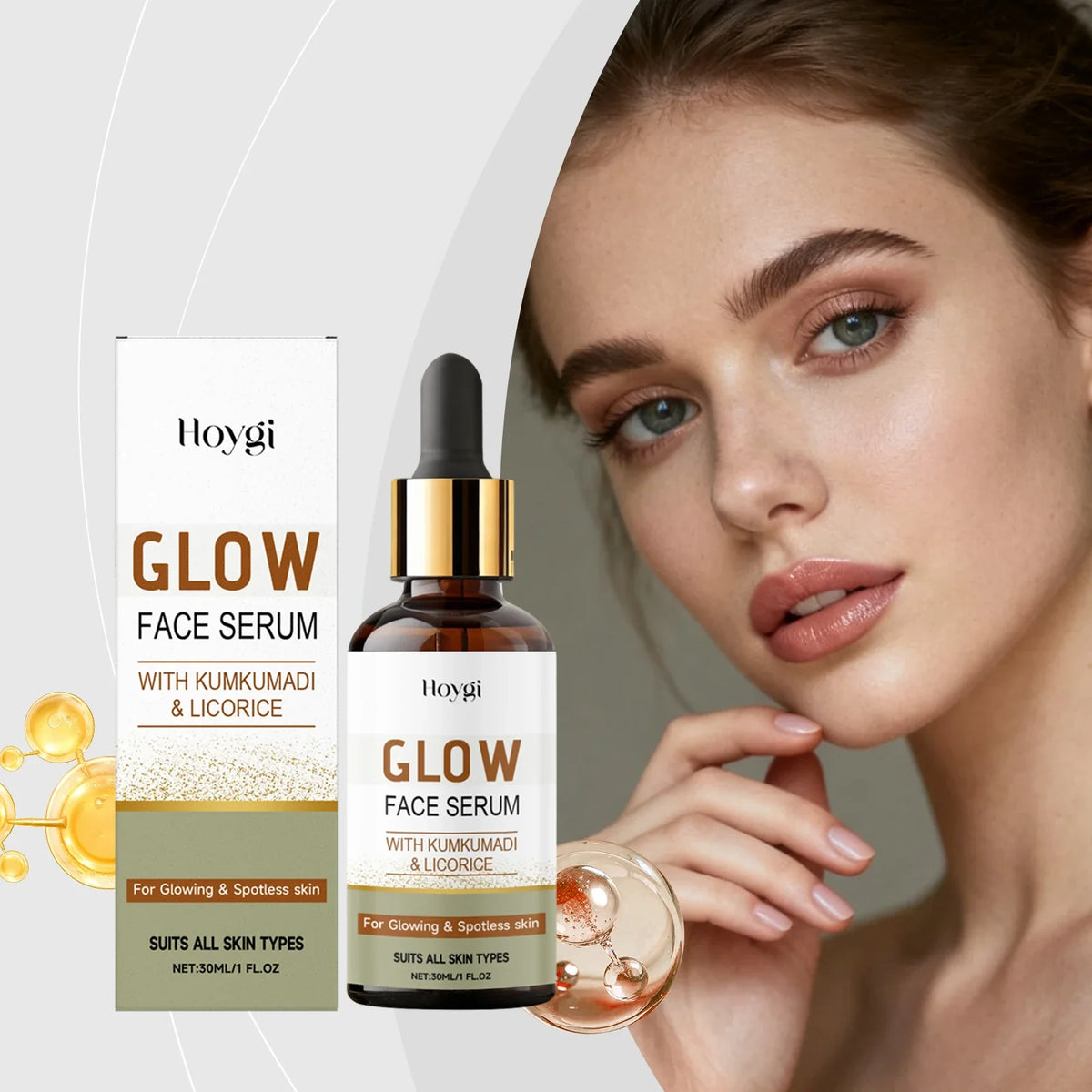 Hoygi Hydrating Face Serum – Lightweight Moisturizing
