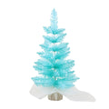 Mini Sisal Christmas Village Trees with Wood Base | Tabletop