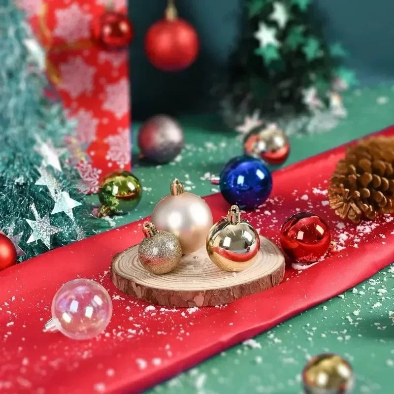 3 4 Christmas Balls Big Ball Tree Pendant Ornaments Party Decor 2025