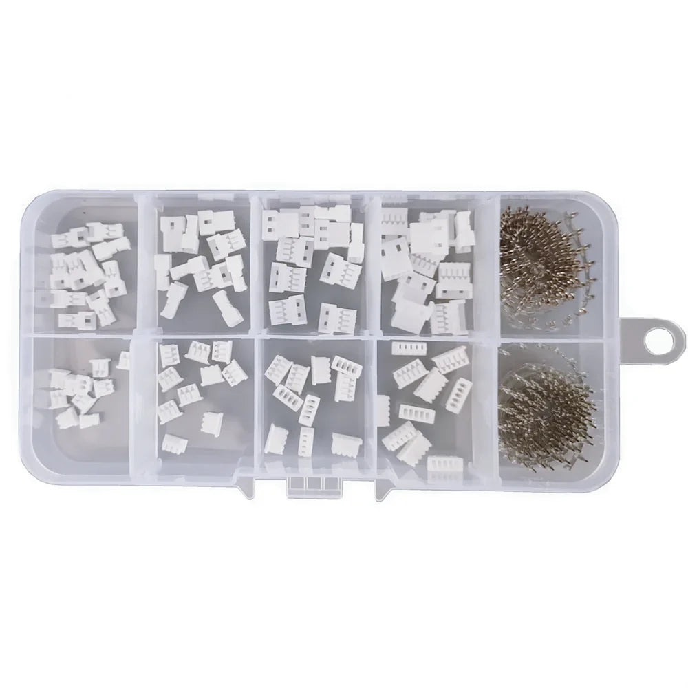 40sets Box JST 1 25 Male Female Connector Aerial Docking 2 3 4 5Pin