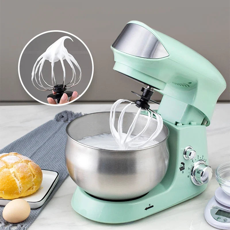 600W Electric Stand Mixer – 6-Speed Dough & Cream Beater
