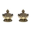 A36T-2X Lotus Incense Smoke Cone Aroma Burner Holder Stove Backflow