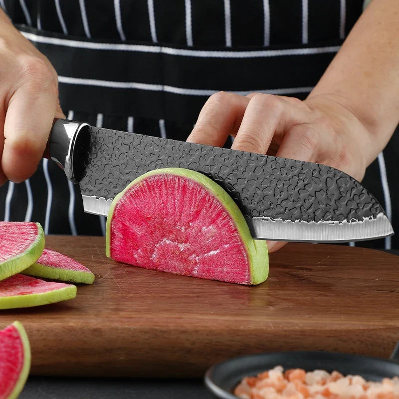 Stainless Steel Kitchen Knife – Sharp Meat & Vegetable Slicer