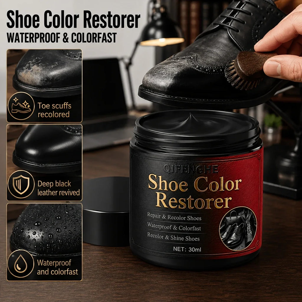 Shoe Leather Scratch Remover & Color Restorer Balm