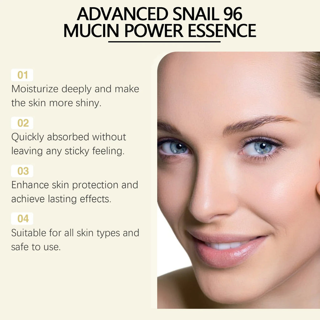 Snail 96 Mucin Power Essence – Brighten, Firm & Hydrate Skin