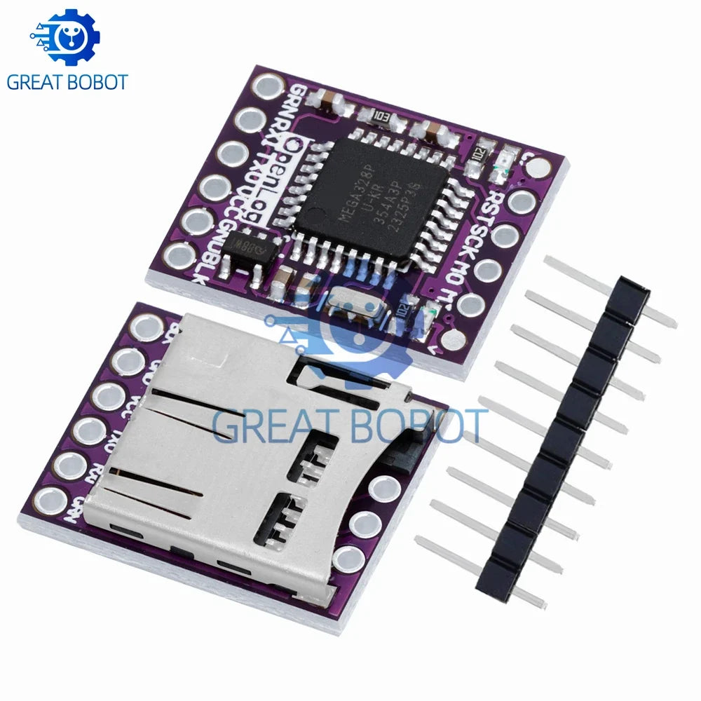 OpenLog Serial Data Logger – Micro SD Module for Arduino