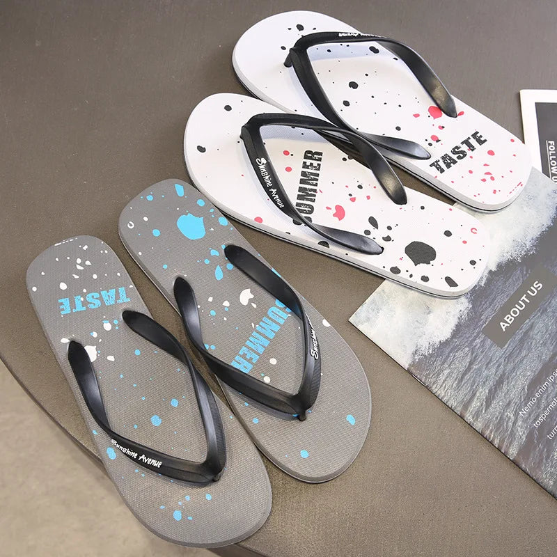 Men's Anti-Slip Beach Flip-Flops | Summer Casual Slippers