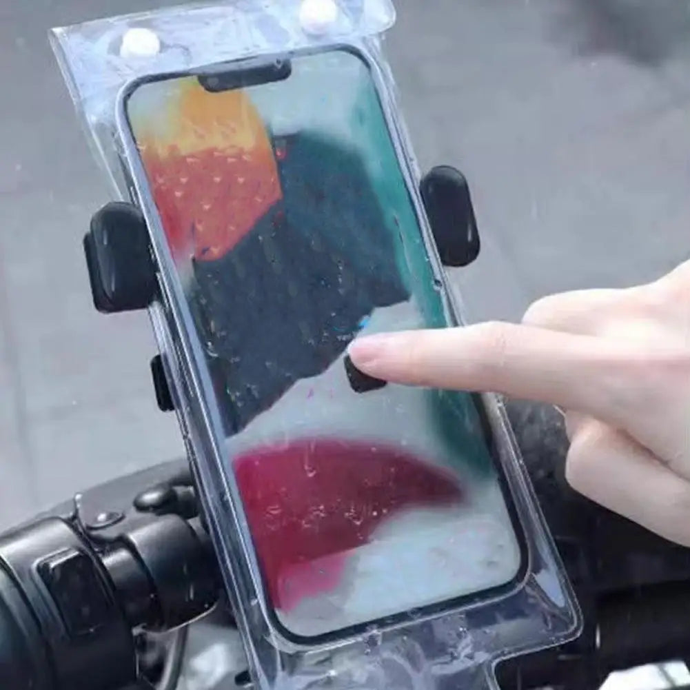 Waterproof Phone Bag IPX8 – Touch Screen, Stand & Charging Port