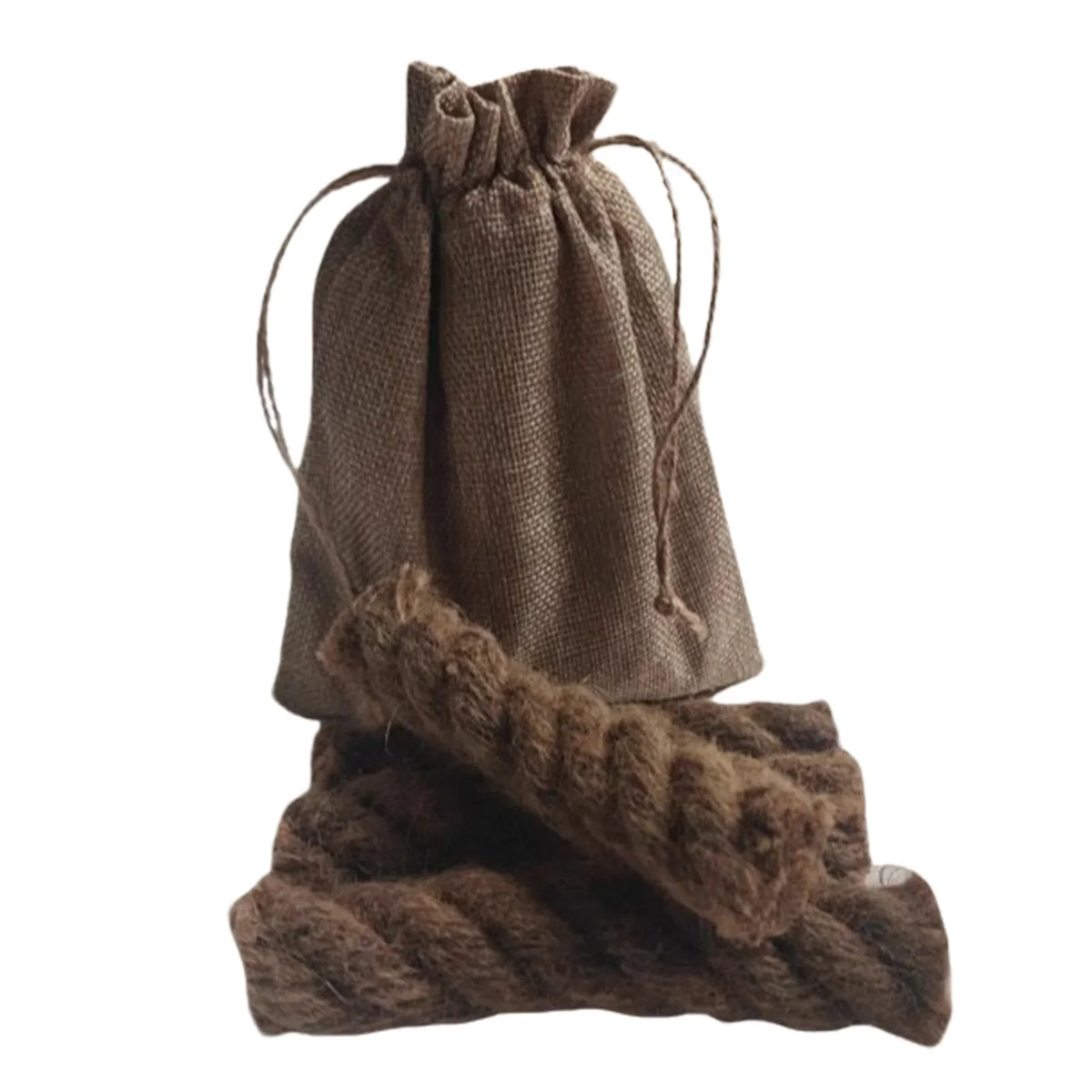 Wax-Infused Hemp Rope Fire Starters Kit | 4pc Weatherproof