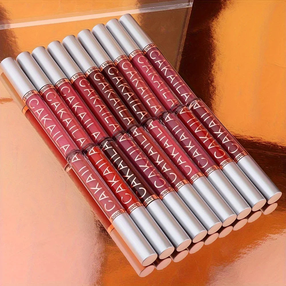 CAKAILA 10-Pc Matte Lipstick Set – Waterproof & Long-Lasting