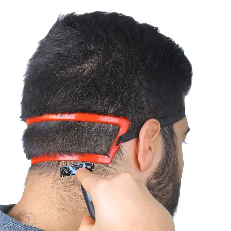 Neckline Shaping Guide Comb | Hair Trimming Ruler for Barbers