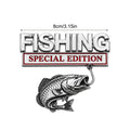 Metal Fishing Car Badge Emblem – Truck, SUV, RV & Boat Decal