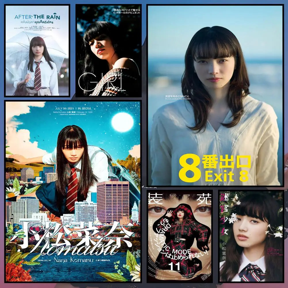 Nana Komatsu Anime Poster – HD Self-Adhesive Wall Art Decor