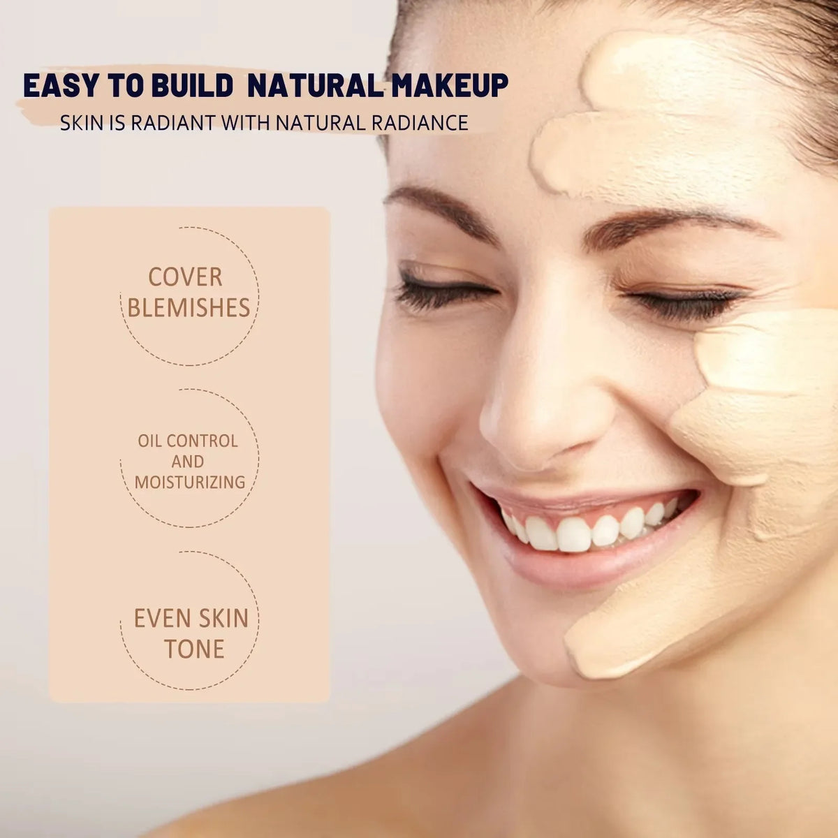 EELHOE CC Foundation Cream – Brightening Full Coverage 30ml