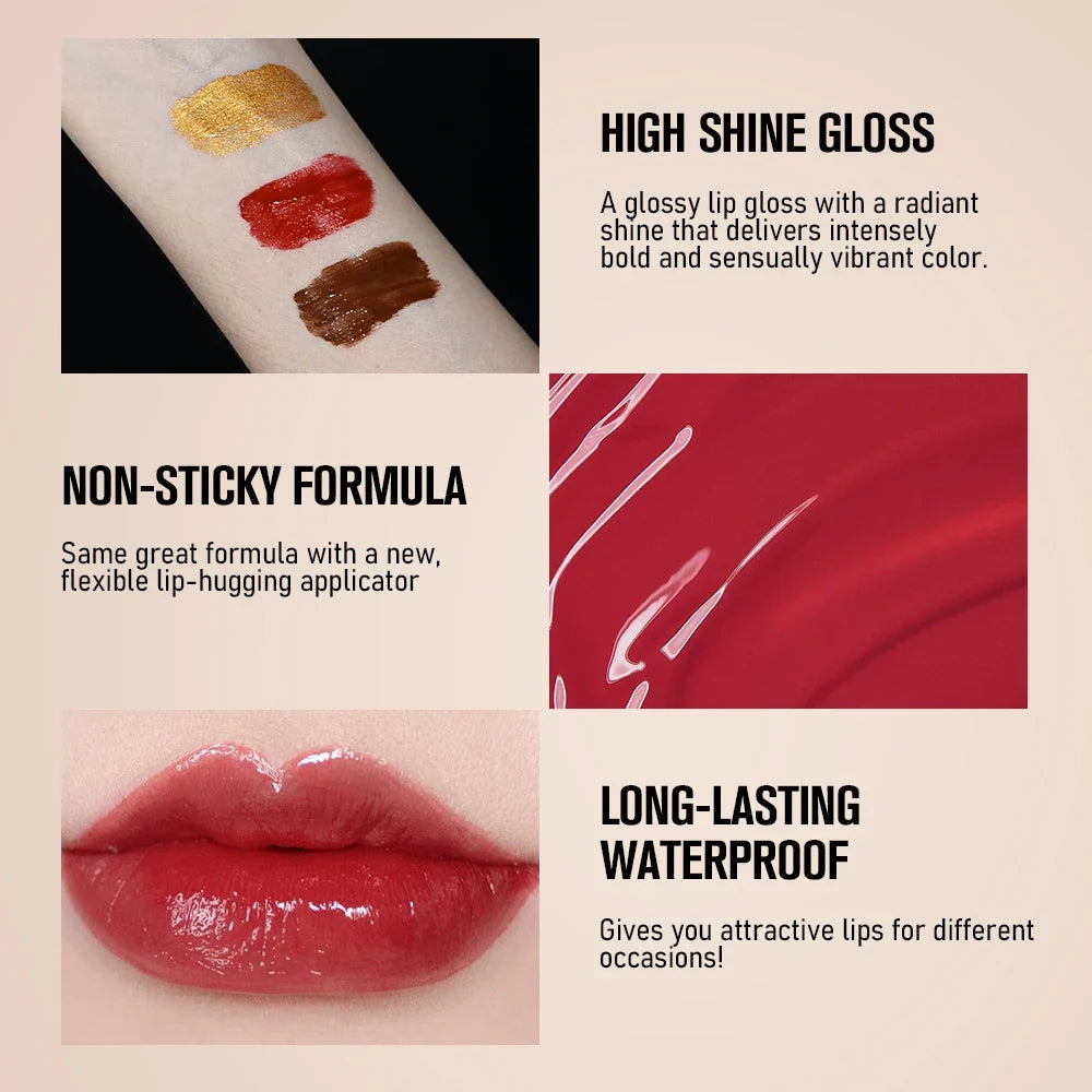 Lakerain Matte Velvet Lip Gloss – Waterproof & Long-Lasting