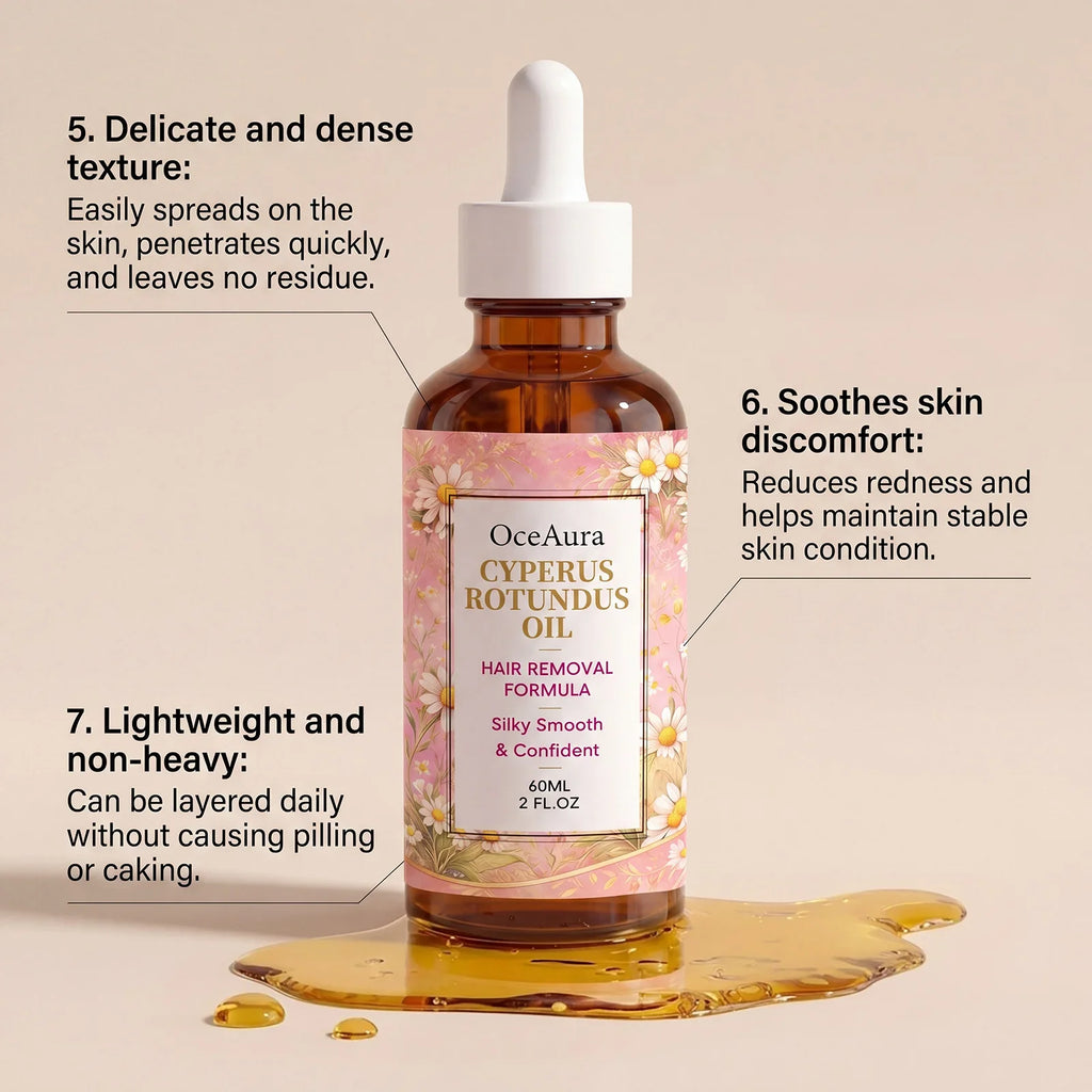 Cyperus Rotundus Hair Minimizing Body Oil After Shave – 60ml