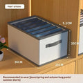 Foldable PP Drawer Organizer with Handles | Closet Storage